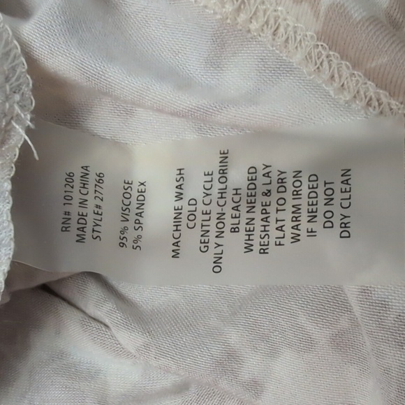 Soft Surroundings NWT Sweet Dreams Full Length Night Gown Lounge Dress Size M - Picture 4 of 6
